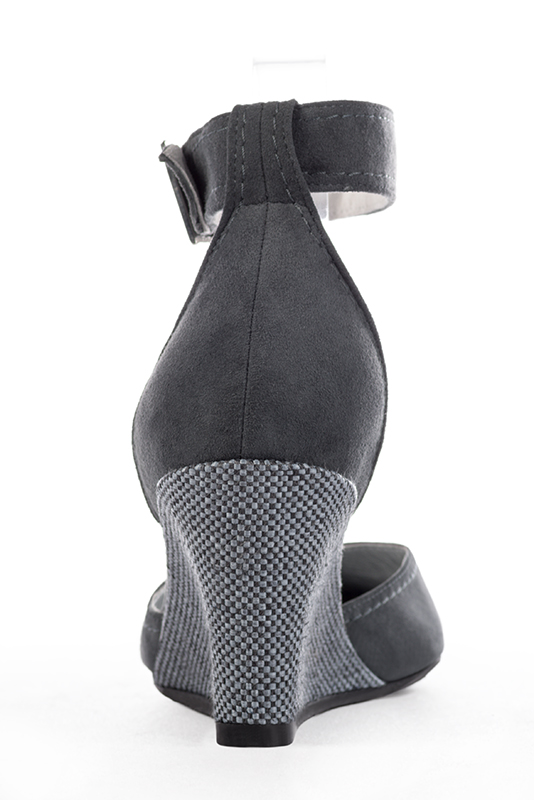 3 1&frasl;8 inch / 8 cm high wedge heels. Rear view - Florence KOOIJMAN